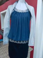 Heine doridorca Kleid Cocktailkleid dunkelblau mit Bolero Gr. M Bayern - Mantel Vorschau