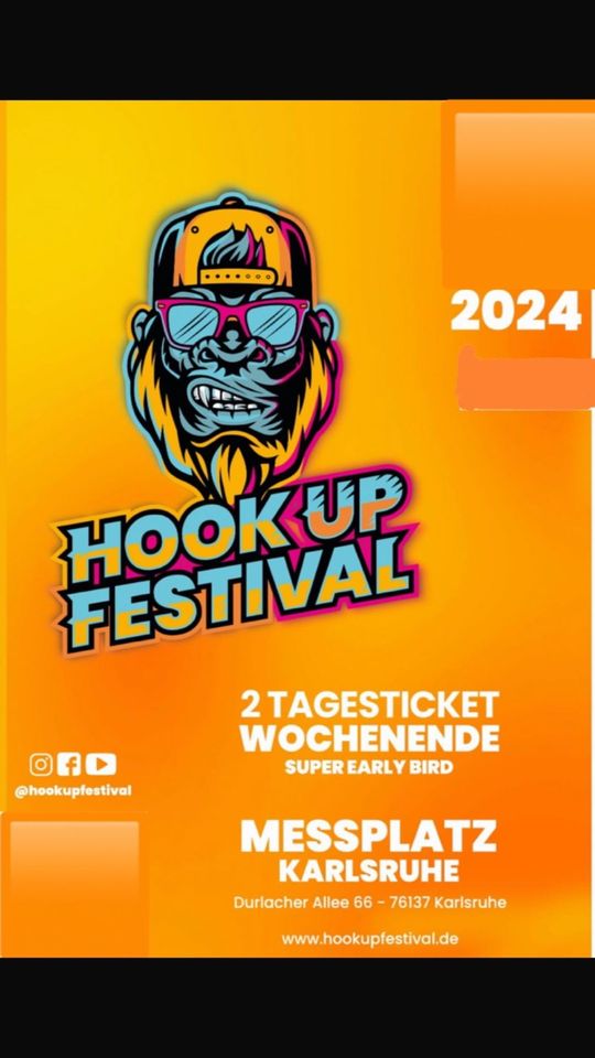 HookUp Festival Karte in Odenthal