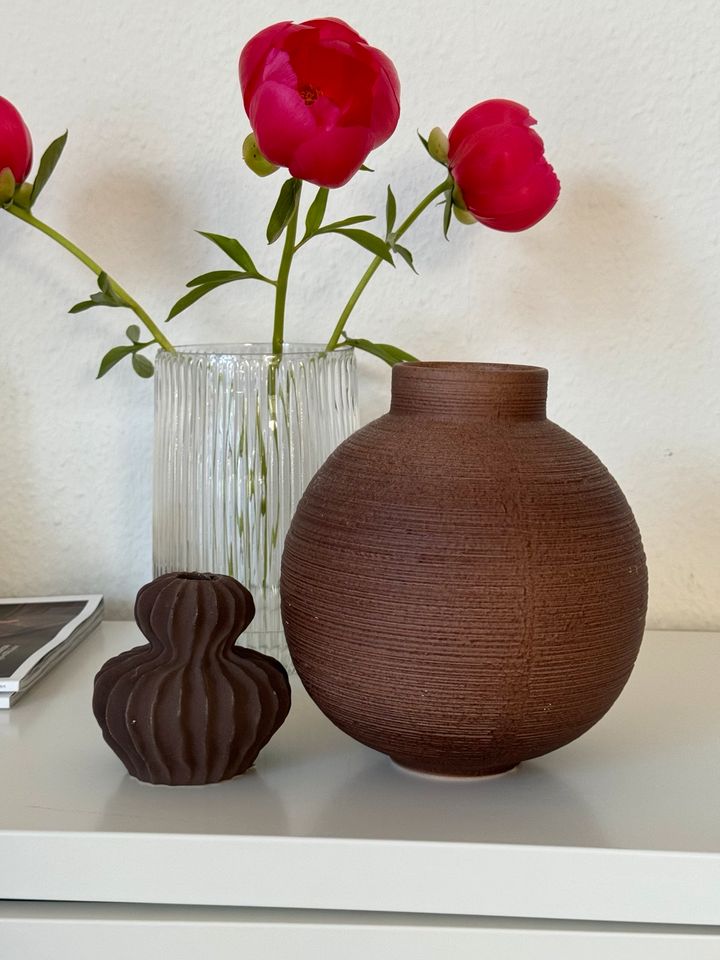 H&M Home, Vase und Kerzenständer aus Steingut, Westwing in Neumünster
