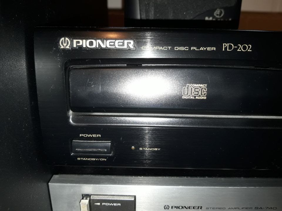 Stereoanlage Pioneer Amplifier sa-740 Pioneer CD Player PD-202 in Recklinghausen
