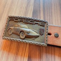 Vintage Porsche Oldtimer Gürtel Messing Bayern - Burtenbach Vorschau