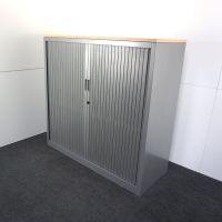 Aspa Jalousieschrank | 117 x 120 x 47 cm | Grau | Metall Emsbüren - Mehringen Vorschau