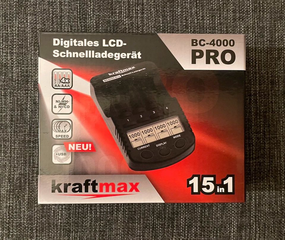 Kraftmax BC-4000 Pro Akku Ladegerät *NEU* in Luckenwalde