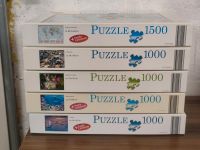 5 Puzzle 1000 1500 Teile Weltkarte Venedig Katzen Nordrhein-Westfalen - Bedburg-Hau Vorschau