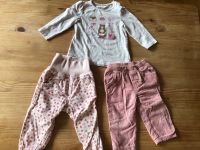 Schönes Set 74, rosa Cord-Hose und Langarmshirt Schleswig-Holstein - Ammersbek Vorschau