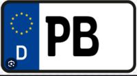 Suche PB-Kfz-Kennzeichen Nordrhein-Westfalen - Delbrück Vorschau