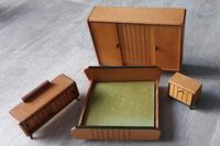 Puppenstubenmöbel Schlafzimmer verm. DDR Niedersachsen - Wolfenbüttel Vorschau