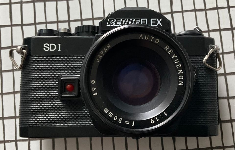 RevueFlex SD1 mit Dem Original Objektiv + 300mm Teleobjektiv in Kappeln