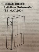 Suche Panasonic Subwoofer SB-HWA 250 Bayern - Edling Vorschau