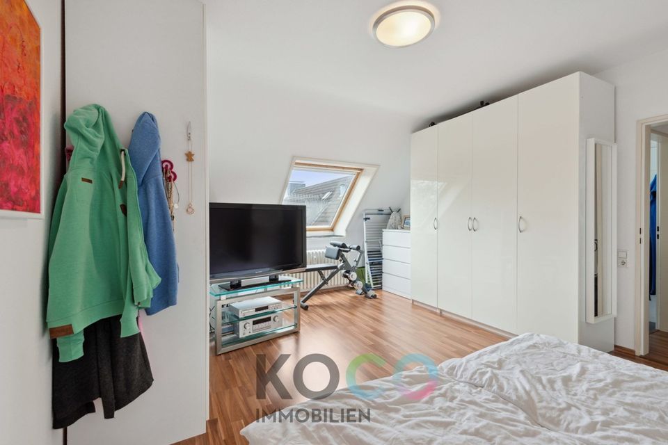 2-Zimmer-Maisonette-Wohnung im Zooviertel! Zentrale Eleganz in Düsseldorf! in Düsseldorf