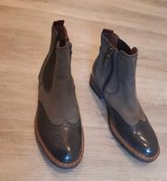 Neuw. Tamaris Leder Stiefeletten Gr.36 in grau Baden-Württemberg - Lörrach Vorschau