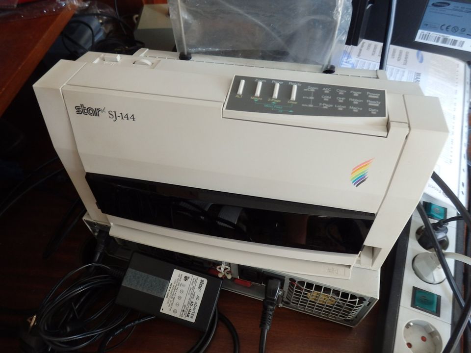 Vintage Drucker: Star SJ-144 mit Zubehör in Rosenheim