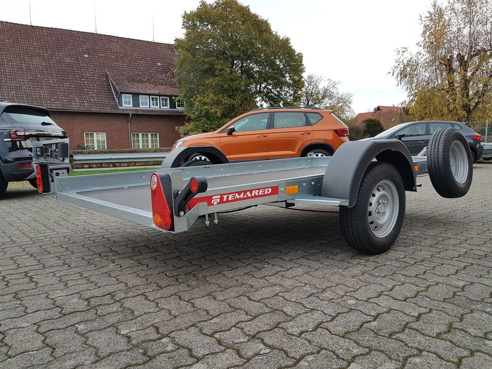 Temared Multitransporter 3016 C 1,3t Quad Motorrad Anhänger in Lüdersfeld