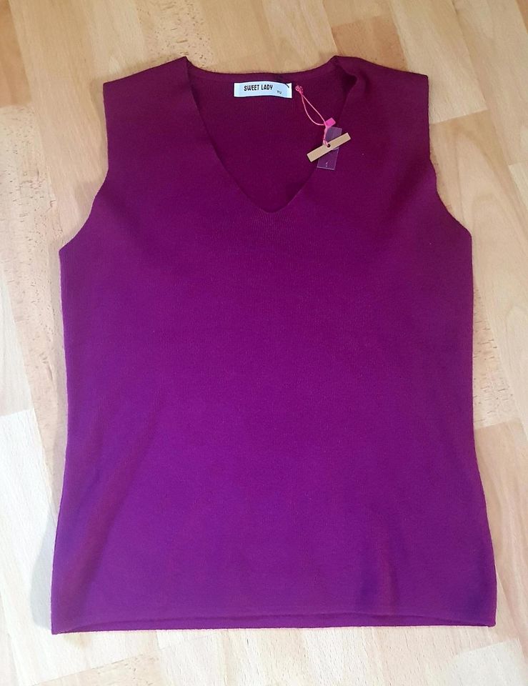 2 teiliges Strick Ensemble, Neu, Pink / Lila in Jettingen