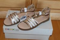 GEOX Damen Schuhe Sandalen Gr. 35 Leder in Beige Neu in OVP Wuppertal - Ronsdorf Vorschau