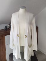 Gr. L Strickjacke ESPRIT Elegant Cardigan Langarm weiß Long Jacke Baden-Württemberg - Crailsheim Vorschau