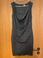 Abendkleid Stretchkleid schwarz Glitzer Wasserfallschnitt Niedersachsen - Emstek Vorschau