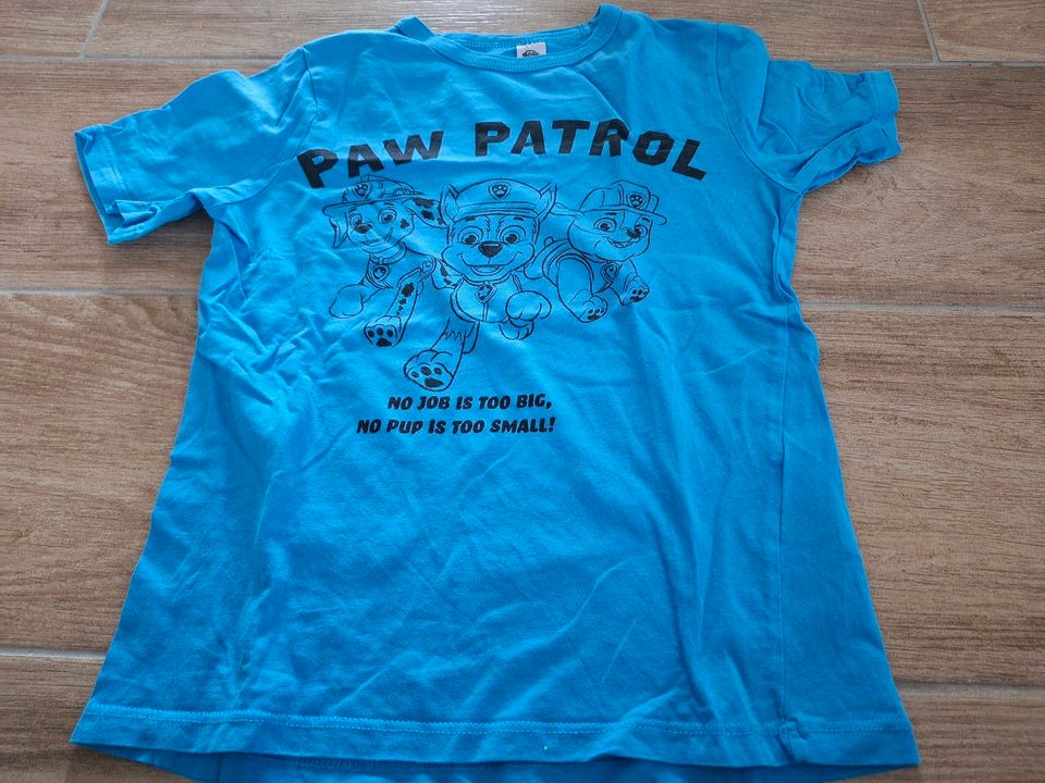 T-Shirts H&M 122/128 Fahrzeuge und 2x Paw Patrol in Dortmund