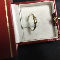 kleiner schmaler Ring mit Brilliant 0,04 ct Häfen - Hohentorshafen Vorschau