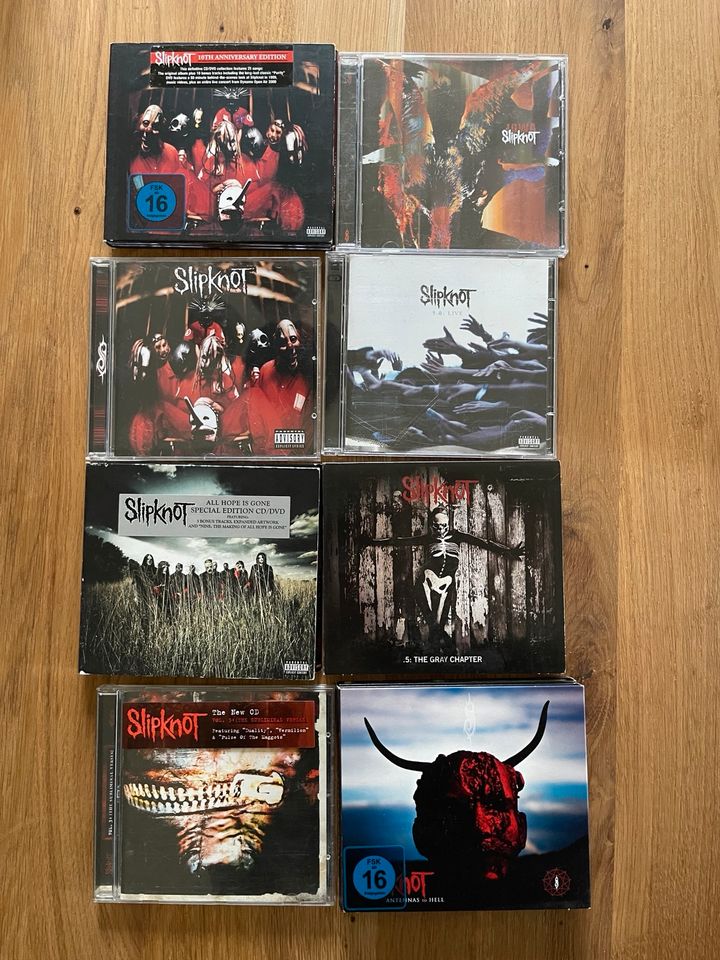 Slipknot Paket Package dvd cd in Extertal