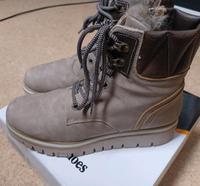 Schnürstiefel Schnürboot Beige -Dockers-  w. NEU Bayern - Legau Vorschau