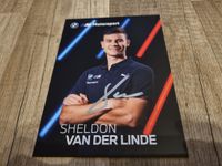 Autogramm SHELDON VAN DER LINDE 2024 BMW Motorsport WEC DTM GTWC Sachsen - Chemnitz Vorschau