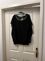★ NEU: Blusenshirt schwarz elegant silber - Orsay - Größe 38 ★ Berlin - Pankow Vorschau