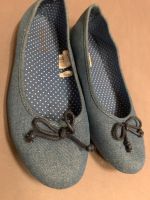 Blaue Sommer Ballerinas Gr. 39 Baden-Württemberg - Neckarwestheim Vorschau