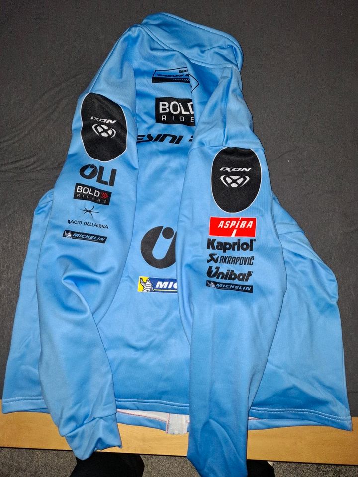 Fleece Jacke (100%Polyester) Mit Werbung motogp in Marienberg