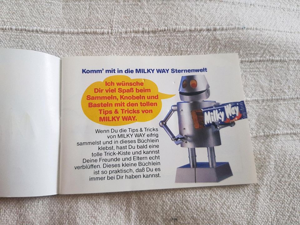 Milky Way Sammelbüchlein Tipps & Tricks Sammler Buch Album in Buxtehude