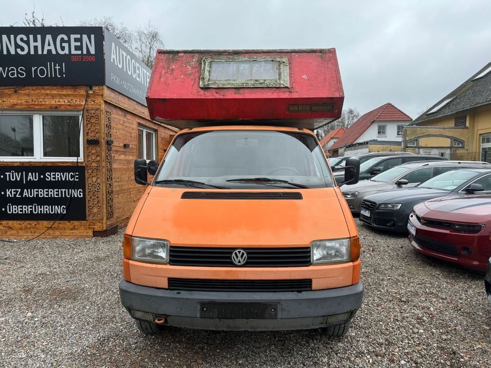 Volkswagen T4 2.4D DOKA LKW/WOHNMO/VARIOmobil/WC/BETT/KÜCHE in Kiel