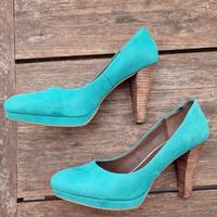 MARC O'POLO High-Heel Pumps, türkis, Gr. 7 1/2 (41) Niedersachsen - Weyhe Vorschau