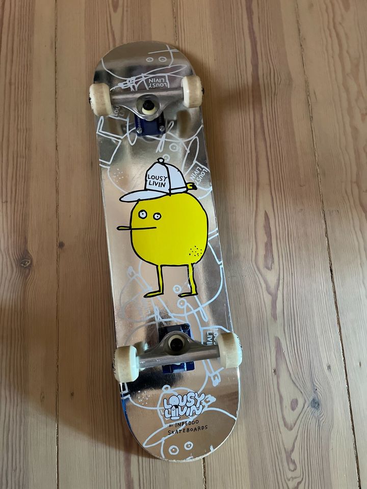 Skateboard Inpeddo Lousy Livin Premium Lemon silver / 8 in Berlin