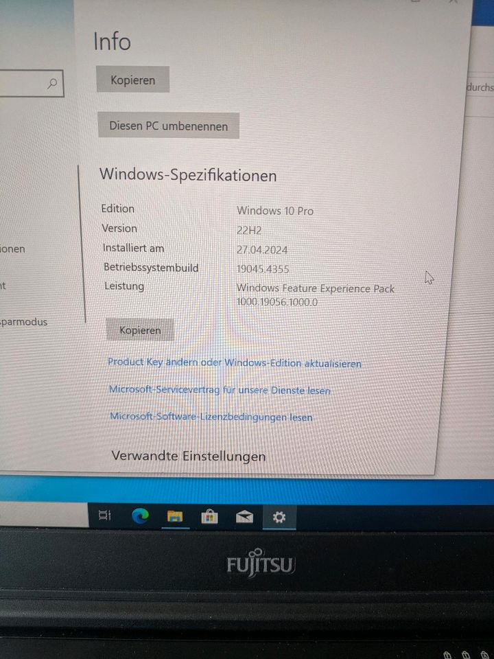14" Notebook Fujitsu u747, i5, 16 GB RAM, 256 GB SSD, FHD Display in Dresden