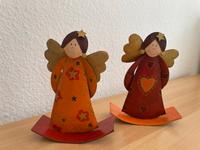 2 Metall Engel ca. 21 cm hoch in orange & rot Thüringen - Suhl Vorschau