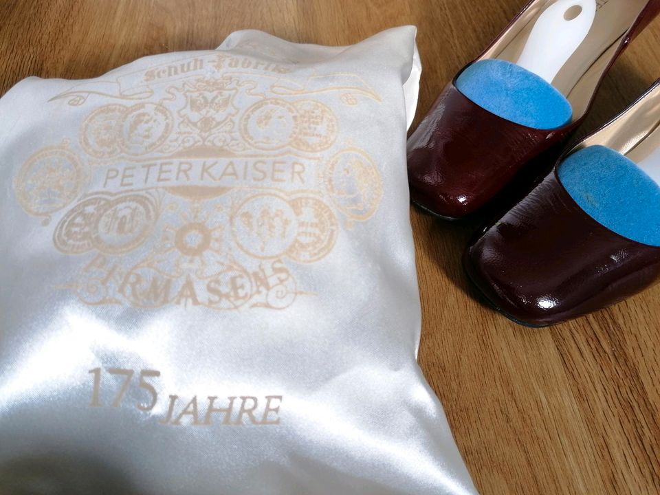 Peter Kaiser Pumps, Größe 5, Lackleder bordeaux in Hamburg