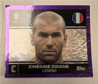 Topps Euro Sticker Zinedine Zidane Legende Lila Nordrhein-Westfalen - Oberhausen Vorschau