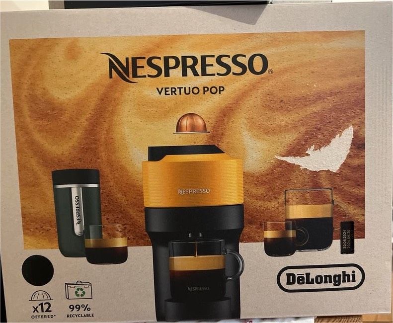 De'Longhi Logo DeLonghi ENV 90.BAE Nespresso Vertuo Pop schwarz in Aschheim