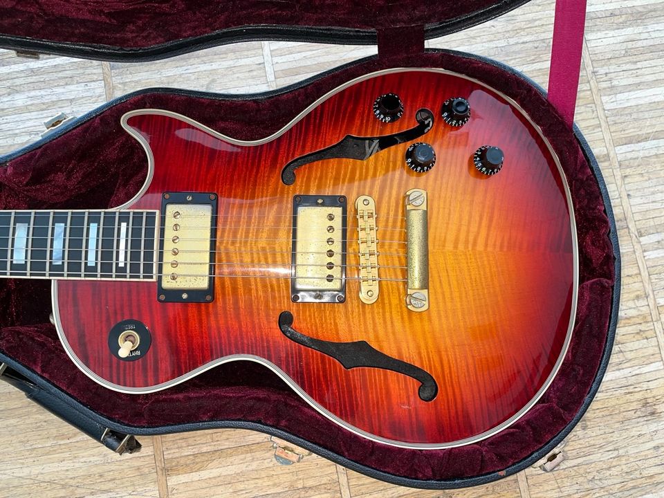 Gibson Custom Shop Les Paul Florentine 1997 mega Flammung Rarität in Hildesheim