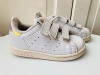 Adidas Stan Smith 25 26 Pink Reflektor weiß Turnschuhe Leder Leipzig - Gohlis-Nord Vorschau