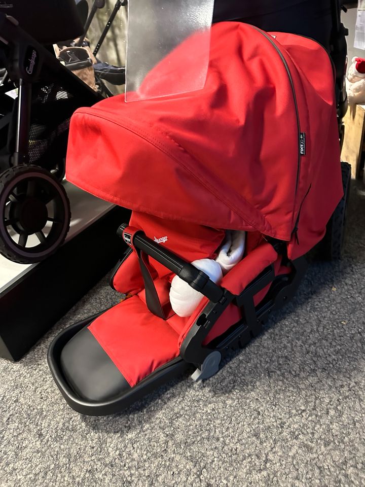 NEU - Emmaljunga NXT90 FLAT - Sporty Red 2023 Kombi-Kinderwagen - 300€-Aktion - NEU - FIRLEFANZ in Berlin