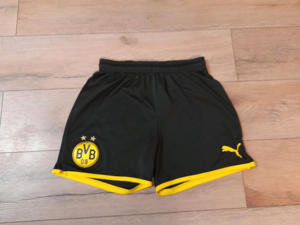 Schwarz gelbe BVB 09 Borussia Dortmund Kurze Hose in Würselen