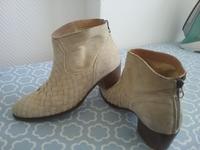 Made in Italy: handgefertigte Sommerstiefeletten beige Gr 38 Nordrhein-Westfalen - Mönchengladbach Vorschau