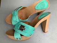 Coole high-heel-Pantolette Dr. Scholl Gr. 39 aqua neu Bayern - Wilhermsdorf Vorschau