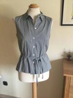 Bluse ärmellos Vichy schwarz weiß - Ann Taylor Bayern - Olching Vorschau