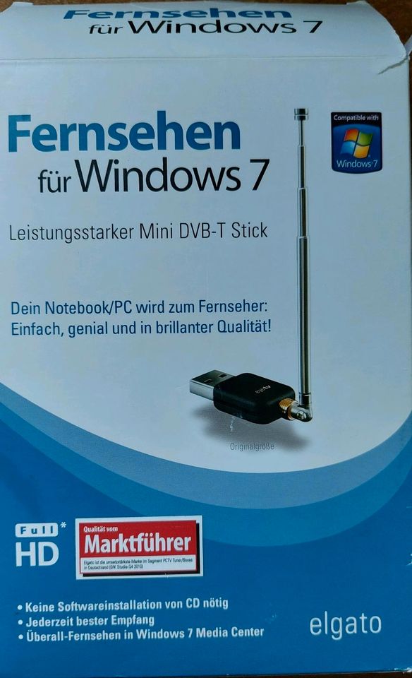 Mini DVBT Stick (älter) kleine Antenne für PC in Wuppertal