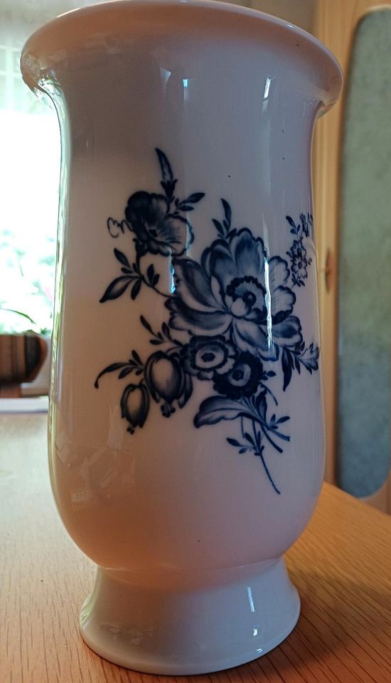 Vase Meissen Porzellan 24 cm hoch in Rehau