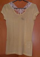 T-Shirt Only in gelb mit Rücken-Spitze Gr. S NEU Thüringen - Neuhaus Vorschau