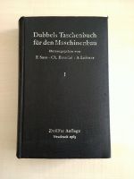 Buch: Dubbel Taschenbuch für den Maschinenbau 1.Band Dresden - Äußere Neustadt Vorschau