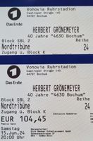 Biete 2x Tickets Herbert Grönemeyer Bochum 15.06.24 Sitzplätze Bochum - Bochum-Ost Vorschau